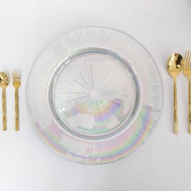 Plato base vidrio online
